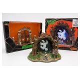 Lemax Spooky Town Cemetery Gate & Haunted Grove