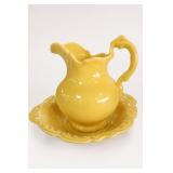 Camark Yellow Pitcher & Basin Set
