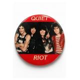 Quiet Riot Band Photo Button Pin