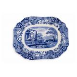Spode Blue Italian Serving Platter, 18-Inch