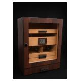 Case Elegance Luca Humidor Cabinet, 62% w Cases