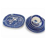 Allertons England Willow Transferware Set