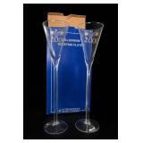 International Silver Millennium Toasting Flutes