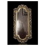 Vintage Hollywood Regency Ornate Wall Mirror