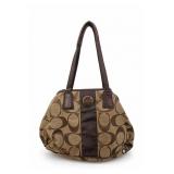 Coach Brown Monogram Handbag