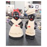 Woodville, Miss. Black Americana Shaker Pair