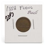 1858 Flying Eagle Cent