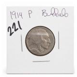 1914-P Buffalo Nickel