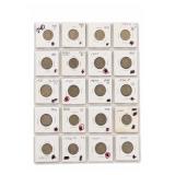 20-Coin Buffalo Nickel Group, 1920-1937