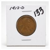 1912-D Lincoln Wheat Cent