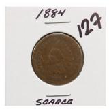 1884 Indian Head Cent