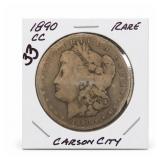 1890-CC Morgan Dollar