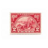1924 U.S. #615 Huguenot-Walloon 2-Cent Stamp