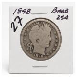 1898 Barber Quarter