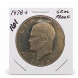 1978-S Eisenhower Dollar, Proof
