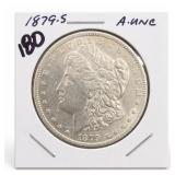 1879-S Morgan Dollar, UNC, Silver