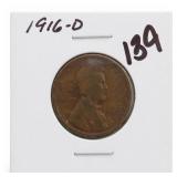 1916-D Lincoln Wheat Cent
