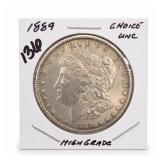 1889 Morgan Dollar, Choice UNC, Silver