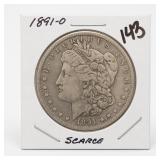 1891-O Morgan Dollar, Silver