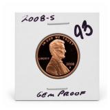 2008-S Lincoln Memorial Cent, GEM PROOF