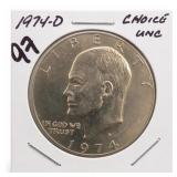1974-D Eisenhower Dollar, Choice UNC