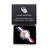 2014 Baseball Hall Of Fame Half Dollar