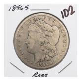 1896-S Morgan Dollar, Silver