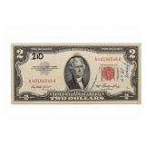 1953 Two Dollar Red Seal Note