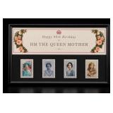 1990 Royal Mail HM The Queen Mother Stamp Set