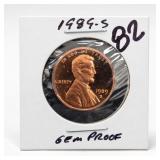 1989-S Lincoln Memorial Cent, GEM Proof