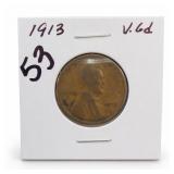 1913 Lincoln Wheat Cent