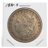1881-S Morgan Dollar, Silver