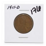 1911-D Lincoln Wheat Cent