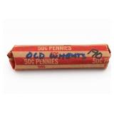 Roll of Mixed Wheat Cents