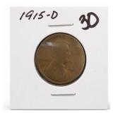 1915-D Lincoln Wheat Cent
