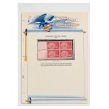 1949 Universal Postal Union 25ï¿½ Airmail Block