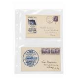 1947 Wabash Railroad & Rock Island Cover Pair