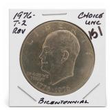 1776-1976 T2 Eisenhower Dollar, Choice UNC