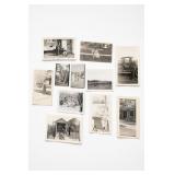 Vintage Black-And-White Photo Lot, Cars & People