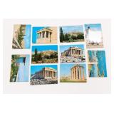 Lot Of 10 Athens Greece Vintage Postcards