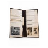 Vintage Family Photo Album With Photographs