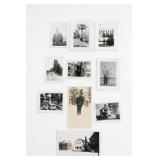 Vintage Snapshot Photo Lot, 10 Black & White