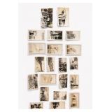 Vintage Black & White Photograph Card Lot
