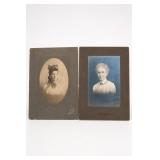 Two Cincinnati Mounted Portrait Photographs