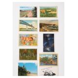 Ten Vintage Illustrated Postcard Lot