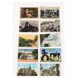 Vintage Postcard Lot, 10 Assorted Views