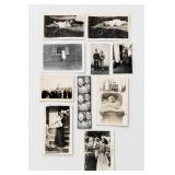 Vintage Black & White Family Photo Lot