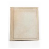 Vintage Family Photo Album With Holiday Greeting