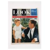 LOOK Magazine December 13, 1963 JFK & Son