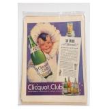 Clicquot Club, Quaker State & Texaco Ad Lot